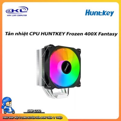 Tản nhiệt khí CPU HUNTKEY Frozen 400X Fantasy – ARGB