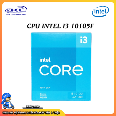 CPU Intel Core i3-10105F