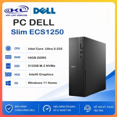 Máy tính để bàn Dell Slim ECS1250