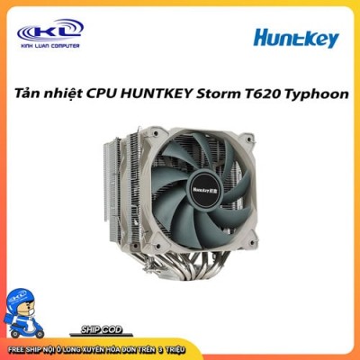 Tản nhiệt khí CPU HUNTKEY Storm T620 Typhoon