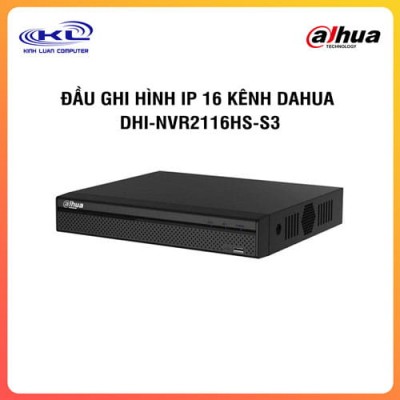 Đầu ghi hình IP 16 kênh DAHUA DHI-NVR2116HS-S3