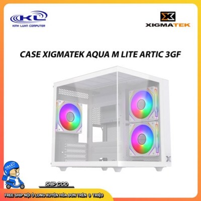 CASE XIGMATEK AQUA M LITE ARTIC 3GF