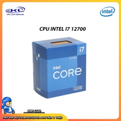 CPU Intel Core i7 12700