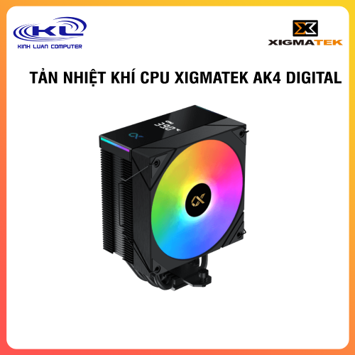TẢN NHIỆT KHÍ CPU XIGMATEK AK4 DIGITAL TẢN NHIỆT KHÍ CPU XIGMATEK AK4 DIGITAL
