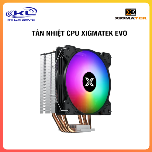 TẢN NHIỆT KHÍ CPU XIGMATEK EVO TẢN NHIỆT KHÍ CPU XIGMATEK EVO