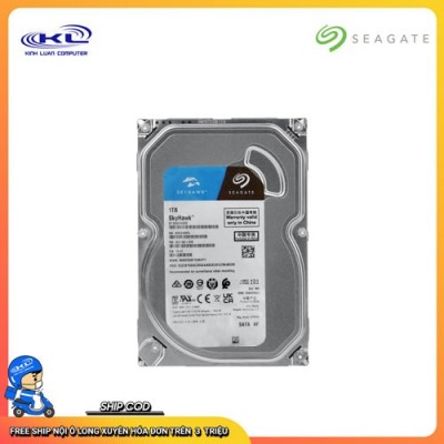 Ổ cứng HDD 1TB Seagate Skyhawk  3.5" 
