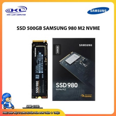 SSD Samsung 980 500GB M2 NVMe 