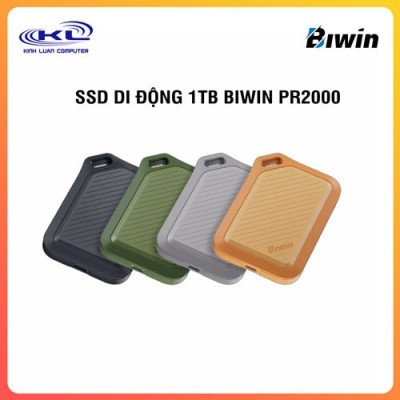 SSD DI ĐỘNG 1TB BIWIN PR2000 SSD DI ĐỘNG 1TB BIWIN PR2000