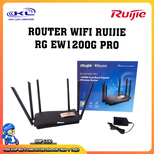 Bộ Phát Wifi RUIJIE RG-EW1200G Pro Bộ Phát Wifi RUIJIE RG-EW1200G Pro