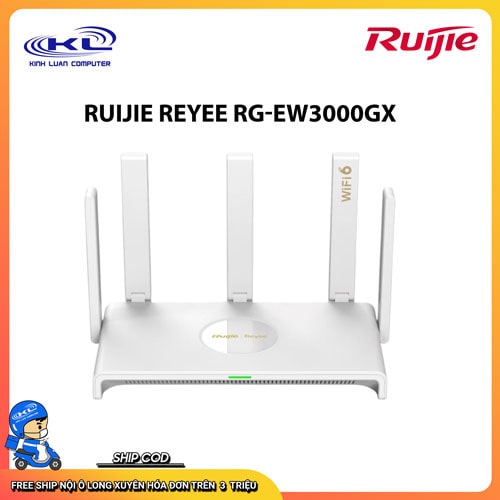 Bộ phát WiFi Ruijie Reyee RG-EW3000GX Bộ phát WiFi Ruijie Reyee RG-EW3000GX