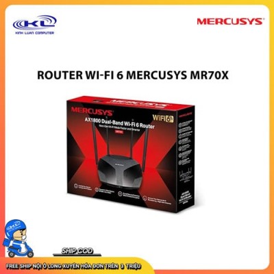 Router Wi-Fi 6 MERCUSYS MR70X 