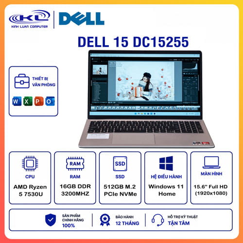 LAPTOP DELL 15 DC15255 LAPTOP DELL 15 DC15255