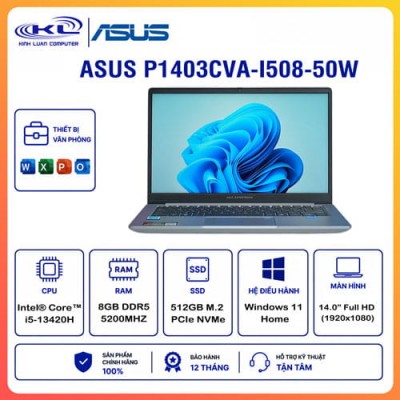 Laptop Asus P1403CVA-i508-50W Laptop Asus P1403CVA-i508-50W