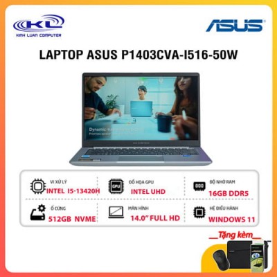 LAPTOP ASUS P1403CVA I516 50W LAPTOP ASUS P1403CVA I516 50W
