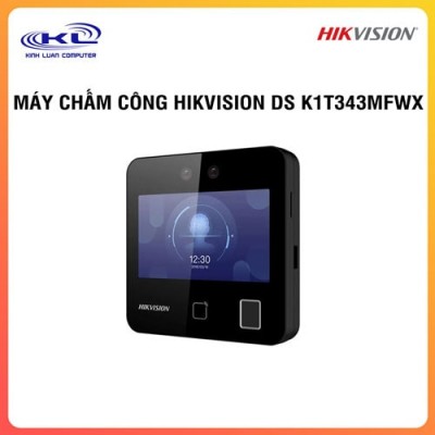 MÁY CHẤM CÔNG HIKVISION DS K1T343MFWX