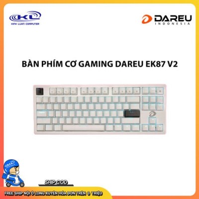 Bàn phím cơ Gaming DAREU EK87 V2