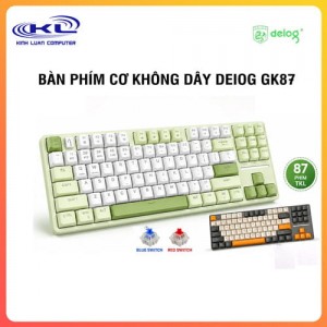 Bàn phím cơ không dây  DEIOG GK87
