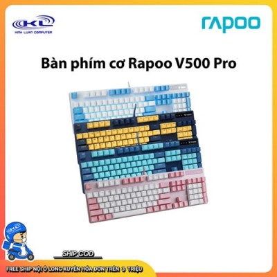 Bàn phím cơ Gaming Rapoo V500 Pro