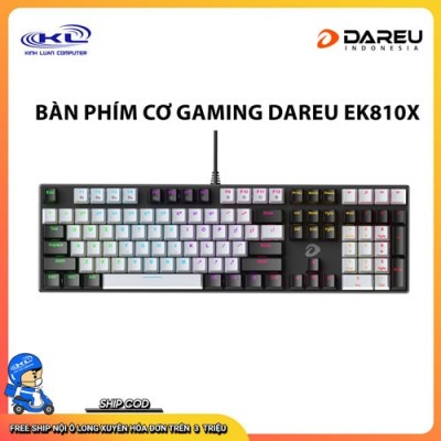 Bàn phím cơ Gaming DAREU EK810X 