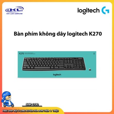 Bàn phím không dây Logitech K270