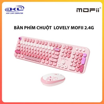 Bộ bàn phím và chuột không dây MOFII LOVELY