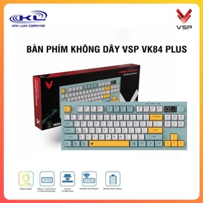 Bàn Phím Không Dây VSP VK84 Plus