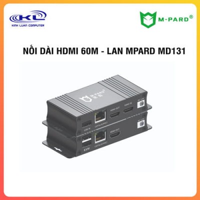 Nối dài HDMI -> LAN M-PARD MD131 60m Nối dài HDMI -> LAN M-PARD MD131 60m