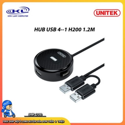 HUB USB 4--1 H200 1.2M