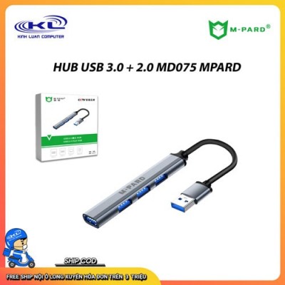 HUB USB 3.0 + 2.0 MD075 MPARD