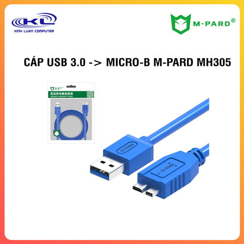 Cáp USB 3.0 -> Micro-B M-PARD MH305 Cáp USB 3.0 -> Micro-B M-PARD MH305