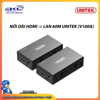 NỐI DÀI HDMI -> LAN 60M UNITEK (V100A)