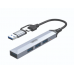 Hub USB /Type-C -> USB UNITEK H206C
